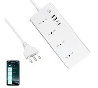 UseeLink Zigbee Smart Multiprese Controllo Vocale, Compatibile con Alexa e Google Home, Controllo Remoto Tramite APP, Temporizzato