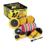 Useful Products - Spazzola per trapano, spazzola per WC, detergente per doccia, set di accessori da bagno, kit di pulizia, spazzola rotante per la pulizia del bagno