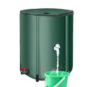 usefulbeauty Barilotto di raccolta dell'acqua, Barile di recupero della pioggia,Barilotti pieghevoli in PVC da 26 galloni | Recuperatore d'acqua portatile, contenitore da giardino, collettore di acqua
