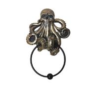 usefulbeauty Battento porta vintage battento gotico | Heurtoirs in resina drago creatura dell'oceano profondo - Statuetta di battente porta per caffè a tema, accessori