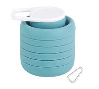 usefulbeauty Bicchiere pieghevole | Tazza da campeggio | borraccia riutilizzabile 600 ml pieghevole qualità alimentare per escursionismo, bicicletta, campeggio, sport e attività all'aperto