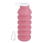 usefulbeauty Bicchiere pieghevole, tazza da campeggio, bottiglia riutilizzabile, 600 ml, pieghevole, qualità alimentare, per escursionismo, bicicletta, campeggio, sport e attività all'aperto