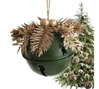 usefulbeauty Campane Decorative | Decorazioni Per Albero Di Natale In Metallo Artigianale | Sonaglio Natalizio Per La Casa Con | Per Interno Esterno Porta Albero Casa Fattoria Matrimonio Festa