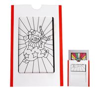 usefulbeauty Carta Cambiante di Colore - Cambiare Giocattoli di Torri di Magia Carta di Colore Cambio Colore Magic Gimmick Divertente Illusione Mago Props per ragazzi e