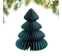 usefulbeauty Centrotavola Albero Natalizio | Centrotavola Albero di Natale di Carta,Decorazioni Festive Colorate per Tavola Sala Soggiorno Camera Libri FESTIVITÀ Casa Party