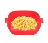 usefulbeauty Cesto per friggitrice ad Aria in Silicone,Friggitrici ad Aria Senza Pericolo per Alimenti da Forno - Regalo per la Tua Famiglia, i Tuoi Amici e Gli Amanti della Cucina