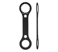 usefulbeauty Chiave per pedivella per bicicletta | Chiave BB in lega di alluminio per mountain bike e bici da strada,Doppia estremità rinforzata per principianti e utenti esperti