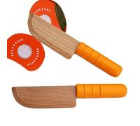 usefulbeauty Coltello da bambino - Giocattolo da taglio in legno per | Accessorio per tagliare verdure frutta, gioco d'imitazione cucina, casa, scuola materna