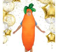 usefulbeauty Costume da cibo - Costume da gioco di ruolo carota | costumi divertenti e divertenti, per feste, serate, spettacoli, spettacoli, spettacoli, spettacoli, spettacoli, attività di cosplay