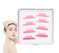 usefulbeauty Cuscinetti per ciglia, per migliorare le ciglia, per migliorare le ciglia, per ciglia e arricciacapelli, 4 paia di aste di sollevamento in silicone, piegaciglie, cuscinetti per ciglia