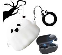 usefulbeauty Custodia per Auricolari Ghost - Divertente Custodia Silicone Morbida Fantasma Luminescente | Anticaduta Fosforescente Unisex per Adulti e Bambini