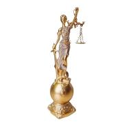 usefulbeauty Decorazione della dea della giustizia, Scultura della dea Cieca della giustizia | Scultura della Signora della Legge Cieca in resina - Decorazione dell'Ufficio dea della giustizia e