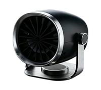 usefulbeauty Dispositivo di riscaldamento per auto, 2 in 1, ventilatore sbrinatore, collegamento rapido per riscaldamento del parabrezza, per veicoli, SUV e finestre in inverno, e