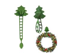 usefulbeauty Gancio per corone per porta d'ingresso | Gancio in silicone per corona di porta d'ingresso - Fascette universali per ghirlande caminetto scale finestre da parete