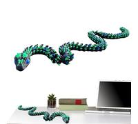 usefulbeauty Giocattoli con stampa 3D | Simulazione Serpente per Fidanzarsi e giocattoli - Effetto realistico per bambini, ragazzi e adulti, regalo di Pasqua per compleanno, decorazione da scrivania