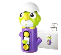 usefulbeauty Giocattoli da bagno per 3 anni - Giocattolo da bagno a cascata con ventose, gioco di rotazione per casa e viaggio piscina