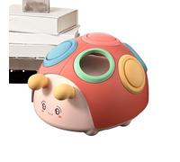 usefulbeauty Giocattolo di Corrispondenza di Colori a Motore Sottile Giocattolo sensoriale Puzzle di Ordinamento Forma Giocattolo di Attività a Forma di Piccolo Scarabeo con Colori Vivaci Giocattolo