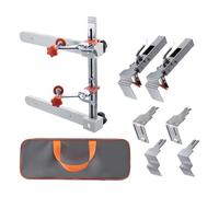 usefulbeauty Guida alla foratura per maniglie dei cassetti | Guida alla foratura per maniglia del cassetto - Kit guida scorrevole per armadio cassettiera e conservazione migliorata casa cucina camera