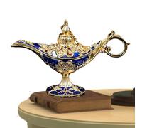 usefulbeauty Lampada di Aladino,Giocattoli di Aladino - Portagioie vintage con leggenda dei desideri - Lampada con motivo di incisione della leggenda vintage, lampada di scena per costumi arabi