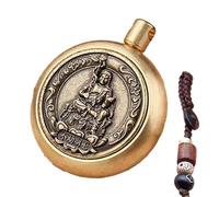 usefulbeauty PENDENTE CHIAVE A CARRA FENG SHUI, Feng Shui Chain di Key | Catena chiave in stile cinese in ottone vintage - Cordino fatto a mano antiche chiavi cinesi antiche per, Il re di Ming, Se