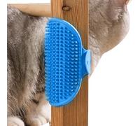 usefulbeauty Raschietto autonomo per gatti, tiragraffi facciali per gatti, spazzola in silicone portatile per mobili divano casa rimuove morti sedia interna pulita