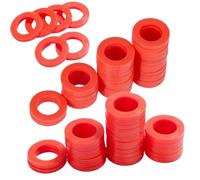 usefulbeauty Rondelle di Tenuta per Tubo | 50 Pezzi Giunti Torici per Tubo di Irrigazione Giardino,Strumenti di Riparazione Impermeabili per Rubinetto Irrigatore Lavello Pomello Idraulico Apparecchio