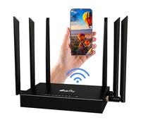 usefulbeauty Router intelligente Internet senza fili, router WiFi wireless Domestico - router wireless intelligente Internet satellitare illimitato - router WiFi per telefono e TV Plug