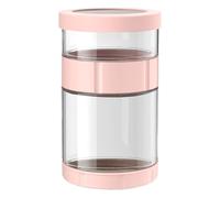 usefulbeauty Scatola per sottaceti, portaoggetti impermeabile per sottaceti, contenitore impermeabile, separazione liquido, grande apertura per miele, yogurt, conserva, birreria, cucina, fermentazione