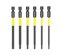usefulbeauty Set di punte magnetiche per trapano, set di 7 punte con adattatore | punta antiscivolo robusta per la lavorazione del legno, metallo e progetti di falegnameria domestica