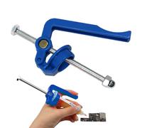 usefulbeauty Siringa per flusso di saldatura - Estrusore per siringa per saldatura salva-lavoro,Dispenser di colla portatile, booster per paste saldanti dal design ergonomico per flusso di saldatura,