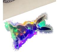 usefulbeauty Tappeto coniglio, tappeto coniglio per camera da letto, per illuminare il tappeto di animali fritti, piccolo tappeto, tappeto per camera da letto, tappeto per animali fritti luminoso