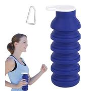 usefulbeauty Tazza da campeggio riutilizzabile da 600 ml, pieghevole, qualità alimentare, per escursionismo, bicicletta, campeggio, sport e attività all'aperto