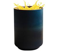 usefulbeauty Tazze da tè in ceramica - Tazze per bevande calde con interno in argilla da 220 ml,Tazza da latte con sgrassato, per bevande calde, tè latte, cappuccino, vino, cocktail, cucina casa