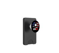 USEH Mezzo Canadese Americano: Canada USA Bandiera Stati Uniti PopSockets PopWallet per MagSafe