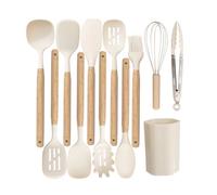 User Friendly Food Grade Silicone Utensils Set Scratch Resistant Finishes Healthy Cooking Essential for Modern Kitchens Heat Resistant Silicone Utensils