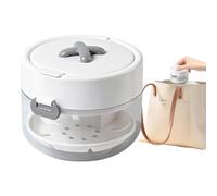 User-Friendly Retainer Care System: This retainer case is equipped with an intuitive soak and rinse design as part of its practical cleaning system, keeps all your small teeth appliances clean for saf