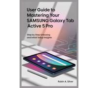 USER GUIDE TO MASTERING YOUR SAMSUNG GALAXY TAB ACTIVE 5 PRO: Step by Step Unboxing and Initial Setup Insights