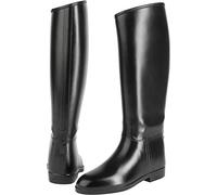 USG Happy Boot Stivali da Equitazione da Donna/Uomo, in PVC, Misura 41, Fodera in Materiale Sintetico Verde, Impermeabile, H 43/W 37,5, Lunghezza Lunga, Larghezza Normale