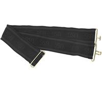 USG Sursingle Elastico con Fibbia in Ottone Massiccio, Nero
