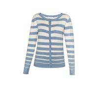 usha BLUE LABEL Giacchetta 'Fenia' blu cielo / bianco Donna usha BLUE LABEL L blu cielo / bianco
