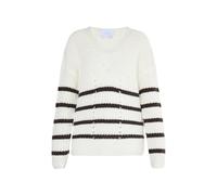 usha BLUE LABEL Pullover 'Fenia' nero / bianco Donna usha BLUE LABEL L nero / bianco
