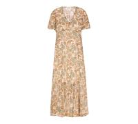 usha FESTIVAL Abito camicia 'Spring Summer' crema / cognac / giada Donna usha FESTIVAL 36 crema / cognac / giada