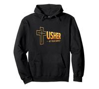 Usher Uniforme Camicia per Cristiani Chiesa Regalo Uomo e Donna Felpa con Cappuccio
