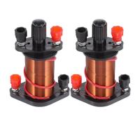 USHOBE 2 Pezzi Bobina di Induzione in Rame per Esperimenti di Fisica Elettromagnetismo, Leggera e Facile da Conservare, per Lezioni e Laboratori Didattici