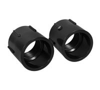 USHOBE 2 Pezzi Raccordo Filettato Femmina in Pvc Connettore per Tubi Resistente alla Pressione e Temperatura, per Impianti Idrici e Acqua di Mare,