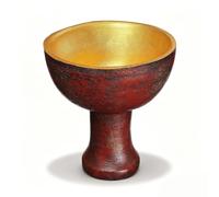 USHOBE Calice dallo Stile Retrò Religioso Facile da Decorare Robusto in Resina e Ornamento Sacro per Cerimonie Religiose e Sacrifici Familiari