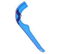 USHOBE Copricatena e 32 Denti Bicicletta Blu Resistente All'olio in Plastico Design Tails Guard Catena da 20 Pollici Adatto per Mountain Bike e Bici da Strada