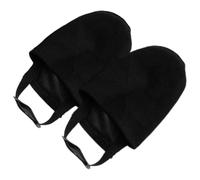 USHOBE Copriscarpe da Bowling Elastico Regolabile, Nero, Coppia | Bowling, Vestibilità Comoda e Stabile, Protezione Extra per Piedi