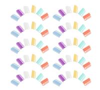 USHOBE Divisori per File in Plastico 60 Pezzi Etichette Colorate per Identificazione Efficiente e Organizzazione Visiva, per Progetti e Riunioni