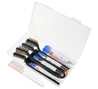 USHOBE Kit Attrezzi per Pulizia Ugelli Stampante Strumenti Multifunzionali Resistenti e Aghi e Pinzette per Manutenzione Precisa e Rimozione Residui Compatibile con Stampanti Principali